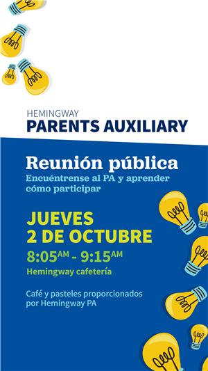 Reunión de padres auxiliares