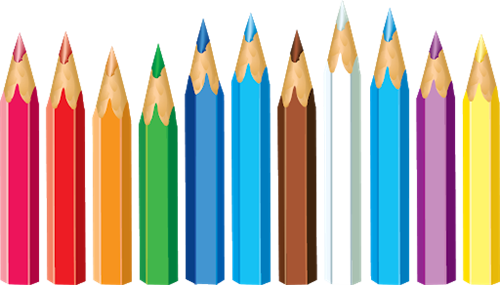colored pencils 